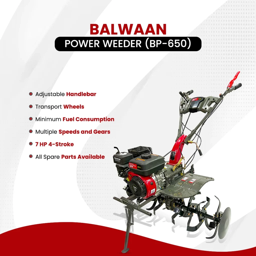 Balwaan 7 HP Agricultural Power Weeder| BP-650