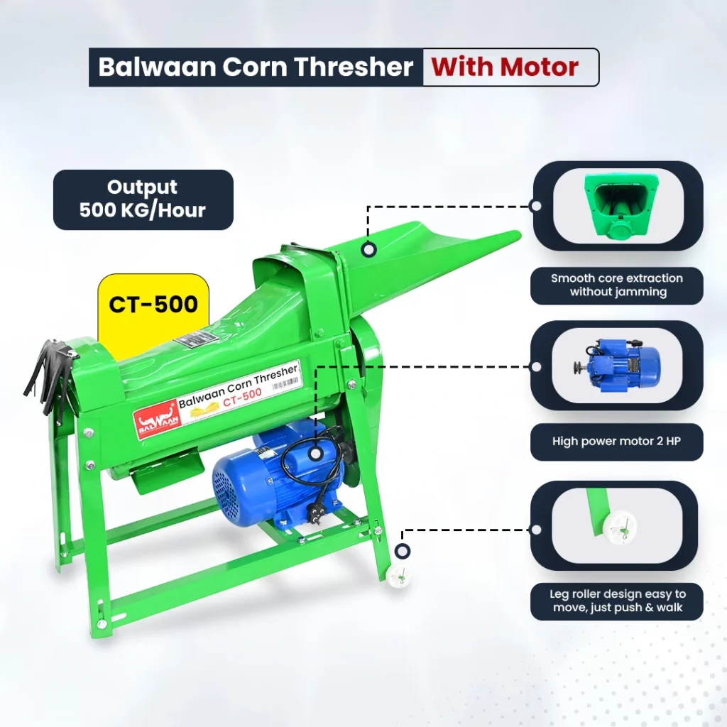 Balwaan Corn Thresher CT-500 With Motor