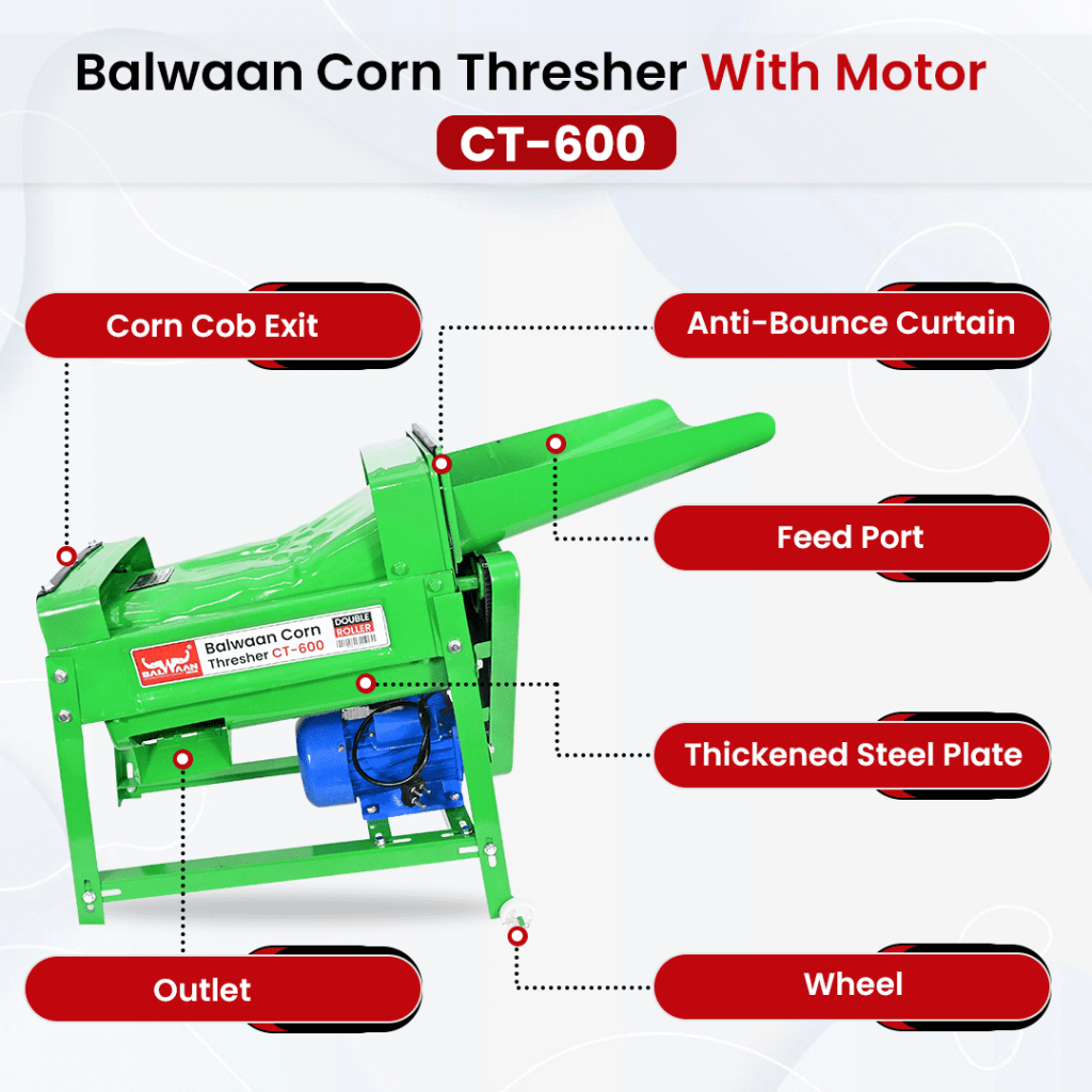 Balwaan Corn Thresher CT-600 With Motor